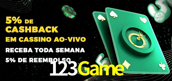 Promoções do cassino ao Vivo 123Game